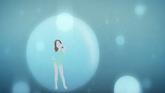 La petite fille à la pomme - kép 2